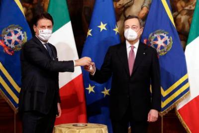 В Италии привели к присяге новое правительство во главе с Марио Драги: видео