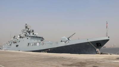 Командир фрегата ВМФ РФ рассказал о работе с кораблями НАТО на AMAN-2021