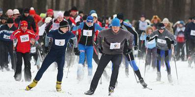 Из-за снегопада «Лыжню России» перенесли на 27 февраля