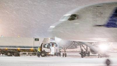 Больше ста рейсов отменено и задержано в Москве из-за сильного снегопада