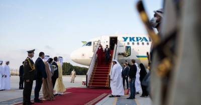 Зеленский назвал ОАЭ ключевым партнером Украины на Ближнем Востоке