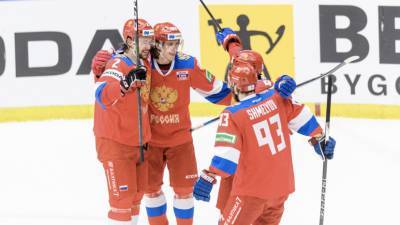 Российские хоккеисты продлили свою победную серию на Еврохоккейтуре