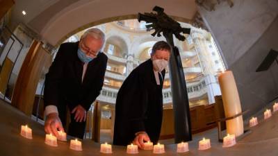 День, который вселяет надежду и утешение: в Дрездене поминают жертв войны и разрушения