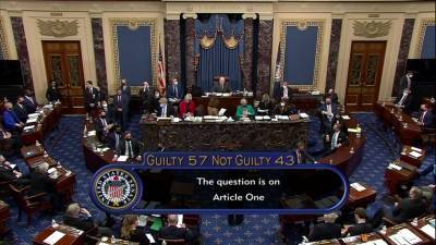 Сенат США проголосовал против импичмента экс-президента Трампа
