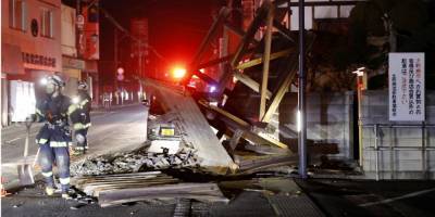 Число пострадавших при землетрясении в Японии превысило 120 человек
