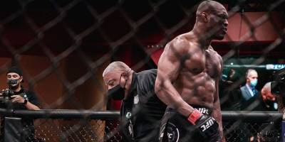 Камару Усман - Гилберт Бернс - видео нокаута на турнире UFC 258 - ТЕЛЕГРАФ