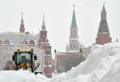 Москва пережила два рекордно снежных дня