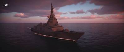 Европейская компания продемонстрировала устройство боевого корабля нового поколения