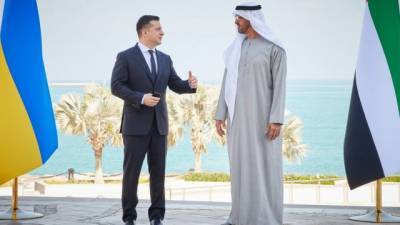 Президент назвал ОАЭ одним из ключевых партнеров Украины