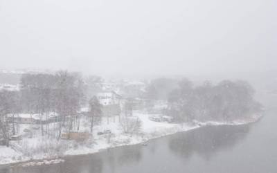 Оранжевый уровень опасности объявлен в Беларуси 13 февраля из-за сильного ветра и снега