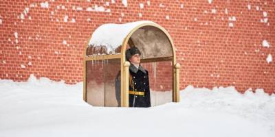 Снежному покрову в Москве не хватило 1 сантиметра до нового рекорда метеонаблюдений