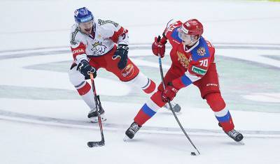 Российская сборная досрочно выиграла Еврохоккейтур
