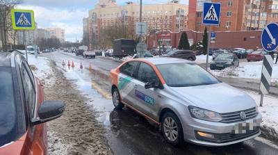 Легковушка сбила женщину на переходе в Минске