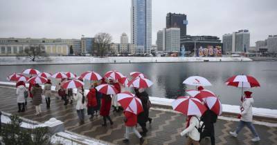 В Беларуси состоялись дворовые марши, танцевальные валентинки протеста и прогулки