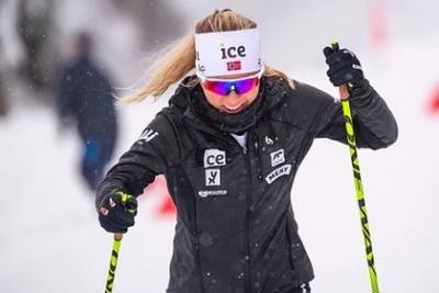 Норвежка Экхофф выиграла гонку преследования на чемпионате мира по биатлону