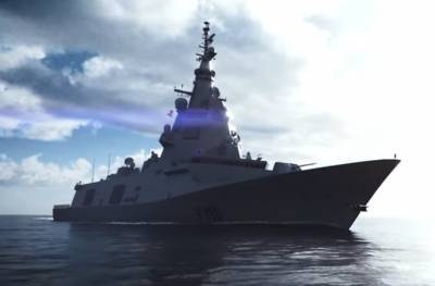 Европейцы показали на видео боевой корабль нового поколения Bonifaz