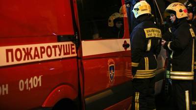 Один человек пострадал при пожаре в хостеле в центре Москвы
