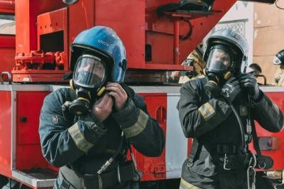 Пожарные ликвидировали возгорание в здании на Мясницкой улице в Москве
