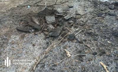 Опубликовано фото с места гибели трех военных в Донбассе