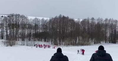 В Беларуси арестовали 19 человек, которые якобы вышли на "митинг" под видом катания на лыжах