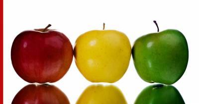 Названы различия в пользе красных, зеленых и желтых яблок