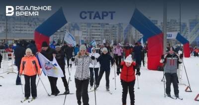 В Нижнекамске более 5 тысяч человек приняли участие в «Лыжне России»