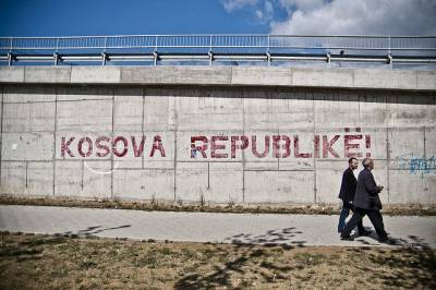 На выборах в Косово лидирует радикальное движение «Самоопределение»