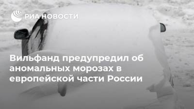 Вильфанд предупредил об аномальных морозах в европейской части России