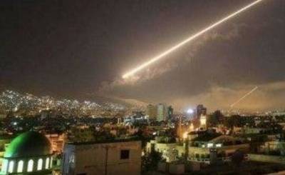 ВВС Израиля нанесли ночной удар в районе Дамаска
