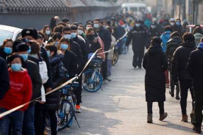 За сутки в Китае зафиксировано 19 случаев заражения коронавирусом