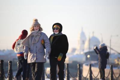 Резкие перепады температуры пообещали петербуржцам на этой неделе