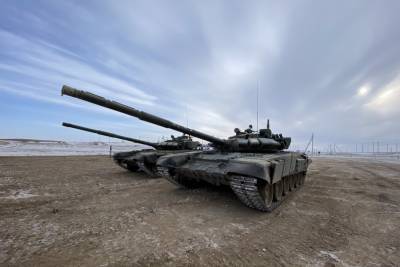 Военнослужащие Бурятии готовятся к «Танковому биатлону»
