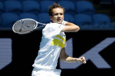 Даниил Медведев впервые в карьере пробился в четвертьфинал Australian Open