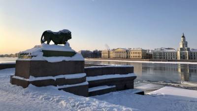 Потепление и небольшой снег ожидают петербуржцев в понедельник