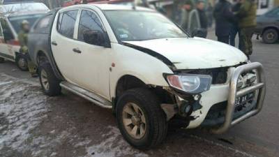 Попытка теракта: машину командира батальона ДНР взорвали в Горловке — фото