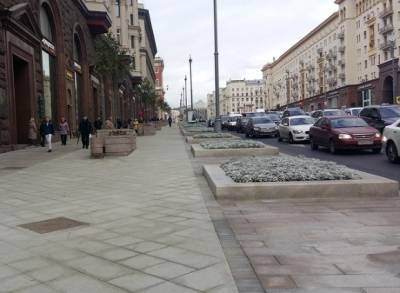 Массовая авария осложнила движение на Тверской улице