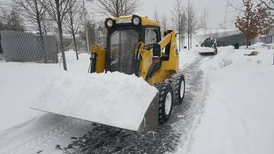 Миллион кубометров снега убрали в Москве после метели