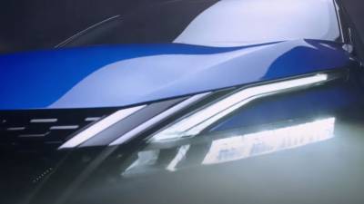 Nissan опубликовал тизер нового поколения автомобиля Qashqai