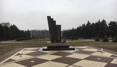 В Ростове отремонтировали разрушенный мемориал жертвам крушения «Боинга»