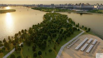 На Оболонском острове в Киеве построят развлекательный парк