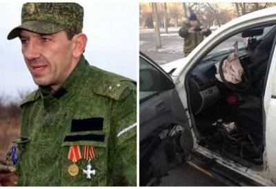 В Горловке взорвали автомобиль с одним из главарей «ДНР»