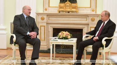 Стала известна возможная повестка дня предстоящей встречи Лукашенко и Путина