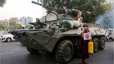 В совете по правам человека ООН Литва осудила переворот в Мьянме
