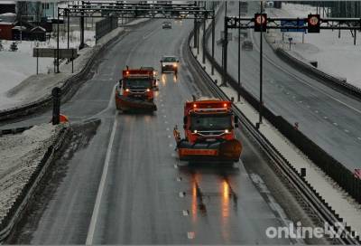 Местами снег и сильный ветер: автомобилистов Ленобласти предупреждают о непростых погодных условиях
