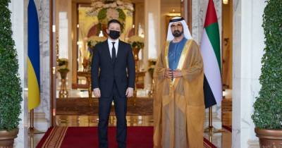 Зеленский поговорил с премьером ОАЭ о продовольственной безопасности