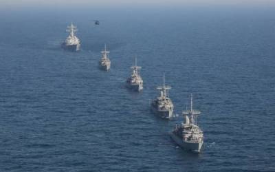 Россия и Иран дали старт совместным военным учениям в Индийском океане