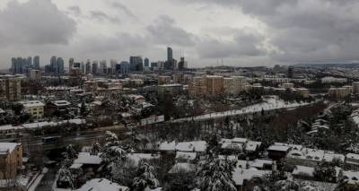 На центральную часть Турции обрушился мощный снегопад