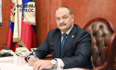 Меликов подписал указ о формировании правительства Дагестана