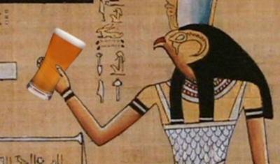 Египтяне варили пиво в промышленных масштабах и использовали его в жертвенных обрядах