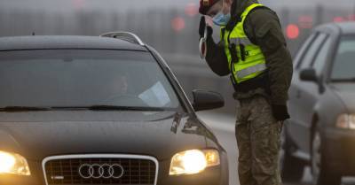 Со среды в Литве вводится контроль на дорогах в Польшу